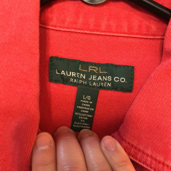 Lauren Jeans Co red jacket - Picture 3 of 10